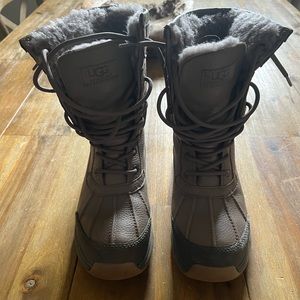 UGG fur lined boots